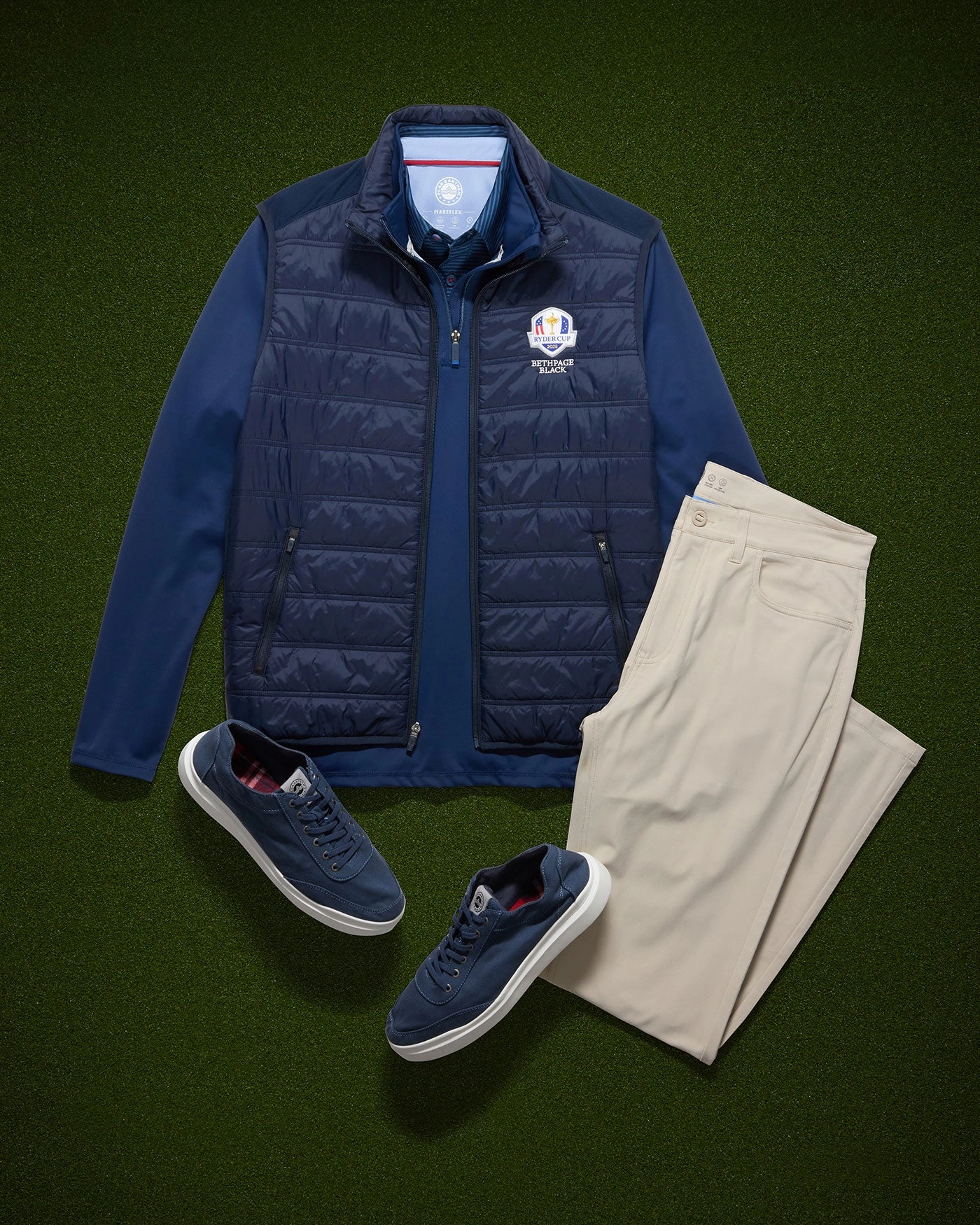 Convertible Cuff System OdorControlTreatment 2025 RYDER CUP MOVEMENT PERFORMANCE PUFFER VEST