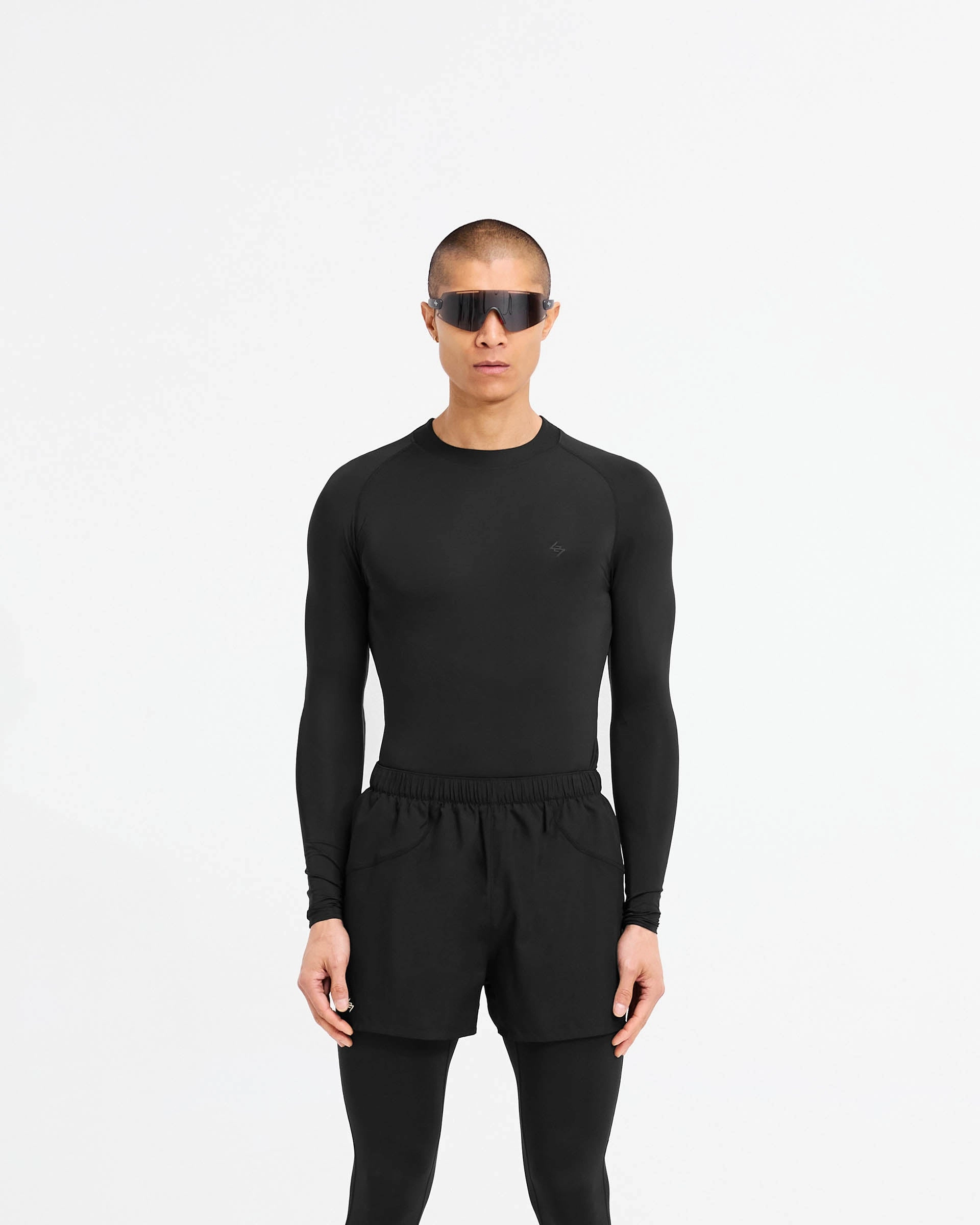 247 Compound Long Sleeve T-Shirt - Black easy to pair