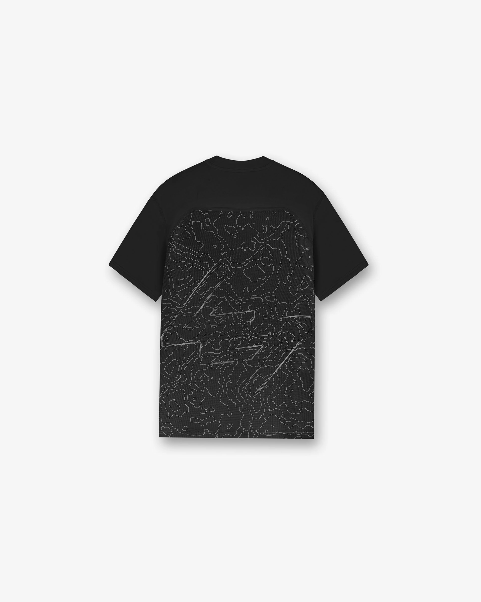 247 Contour Run T-Shirt - Black Casual Flex Chic Comfort Style