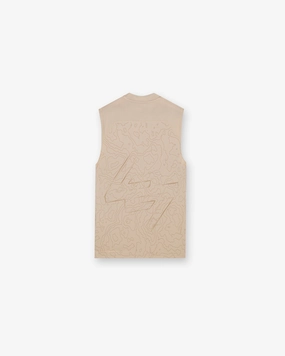 UltraLightweight 247 Contour Run Tank - Pebble