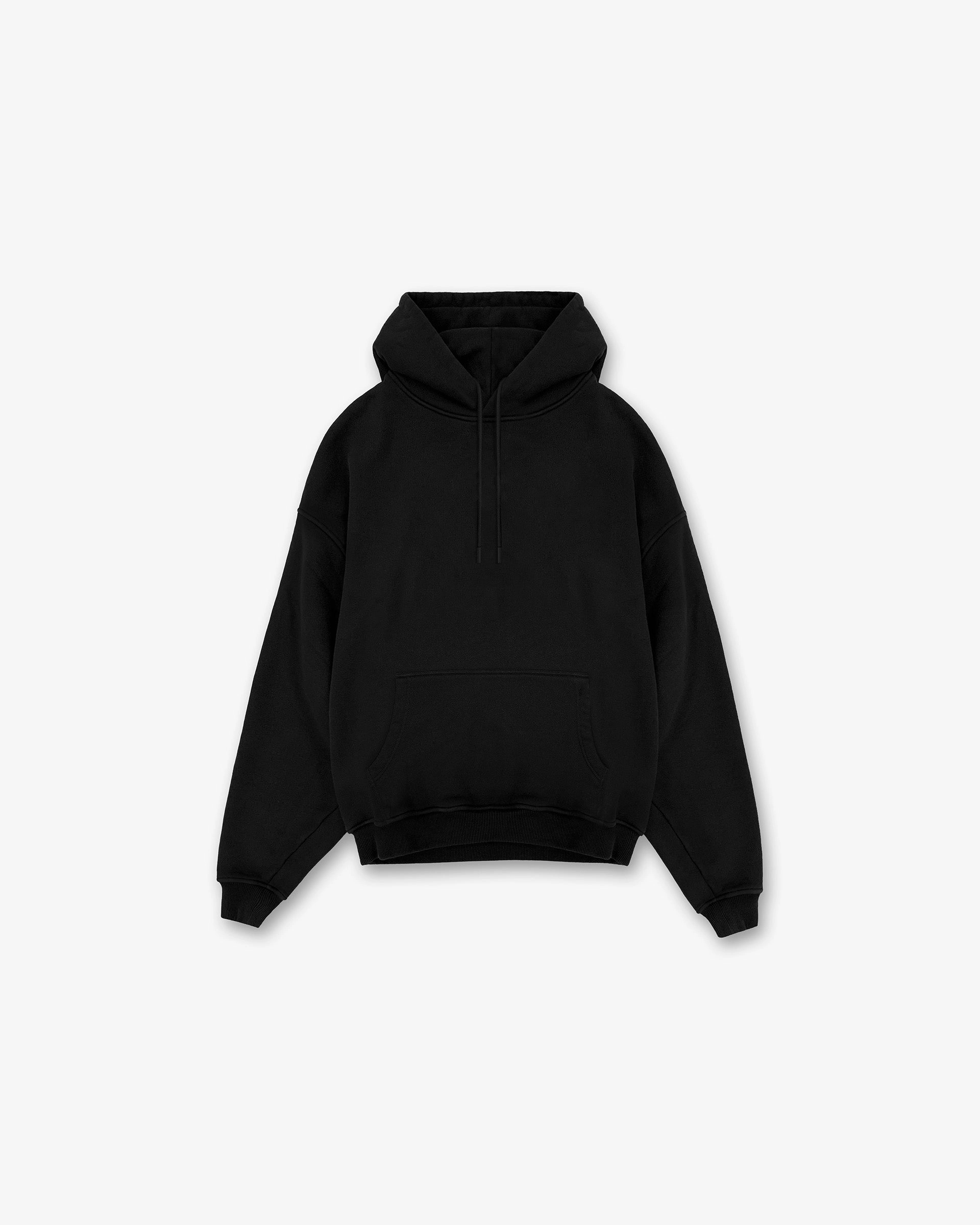 Flexible Comfort Fit Sleek Fit 247 DNA Oversized Hoodie - Black