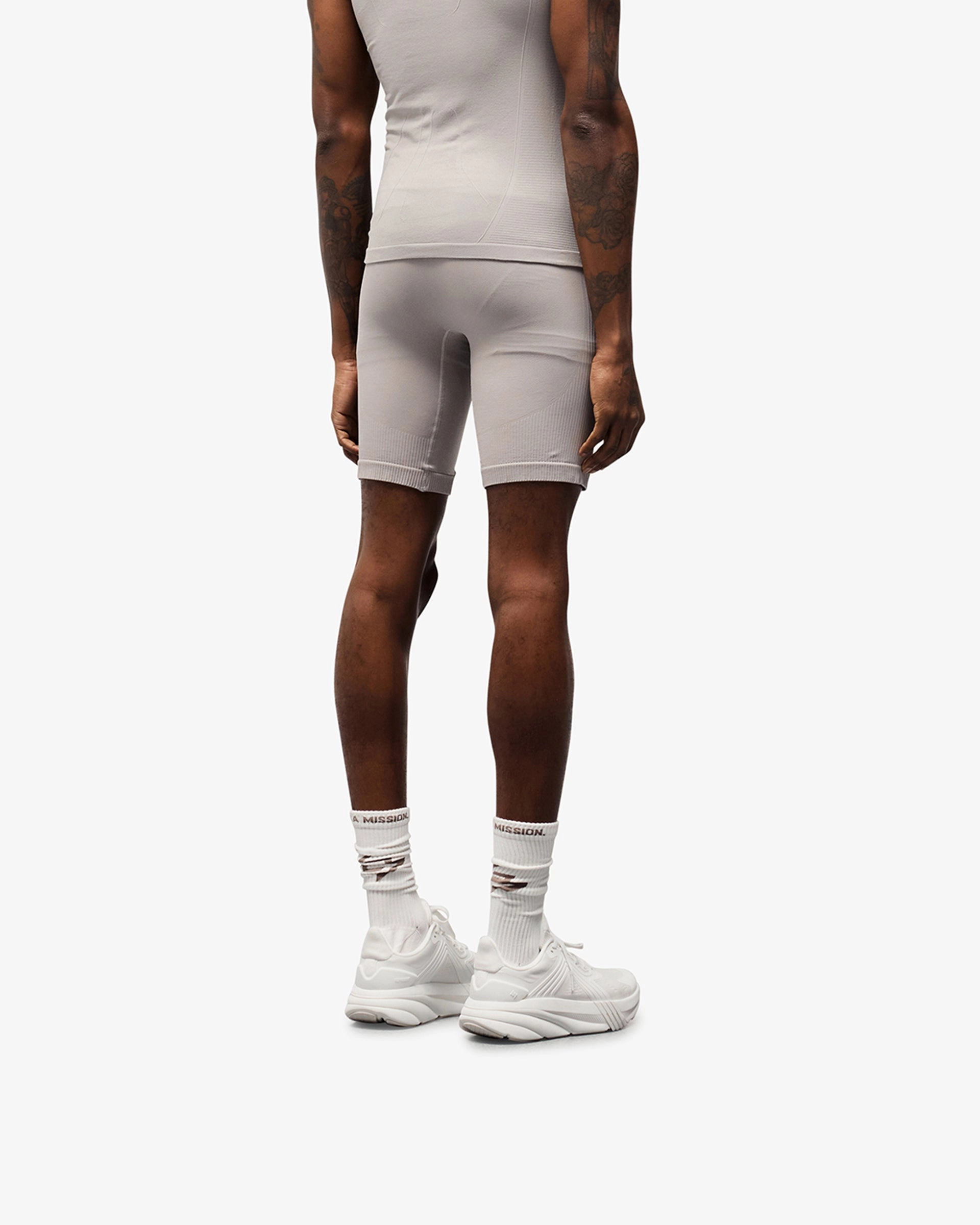 Athletic Comfort 247 DNA Seamless Shorts - Titanium