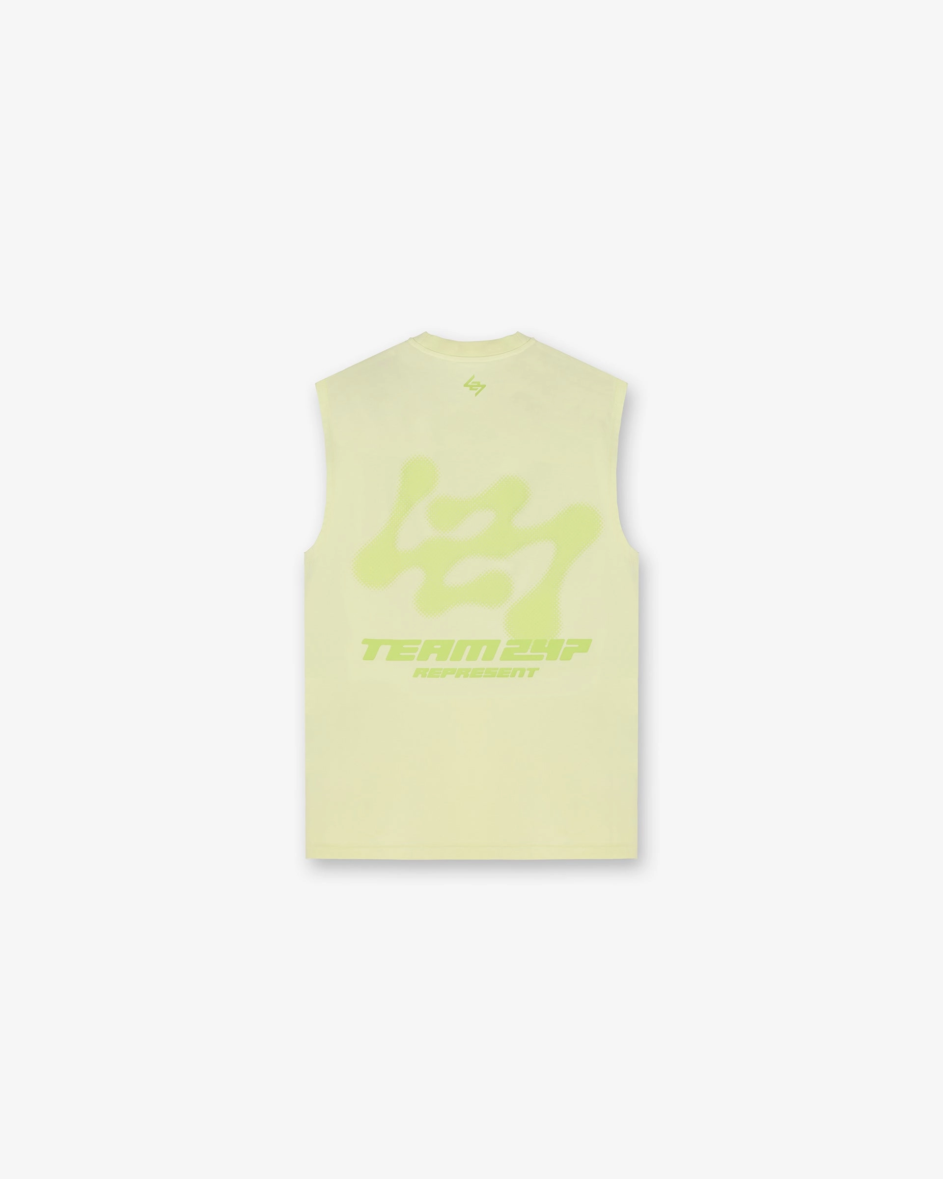 Comfy Essentials 247 Future Terrains Oversized Tank - Shadow Lime
