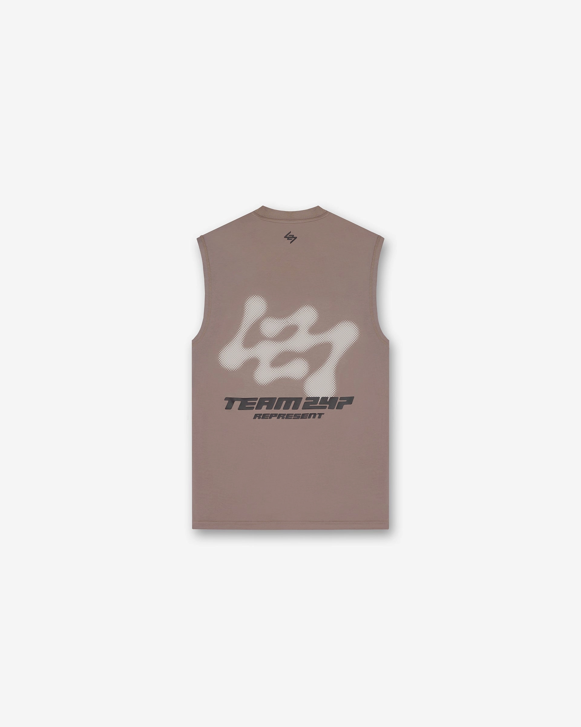 Tagless Neckline Light Flex 247 Future Terrains Oversized Tank - Umber