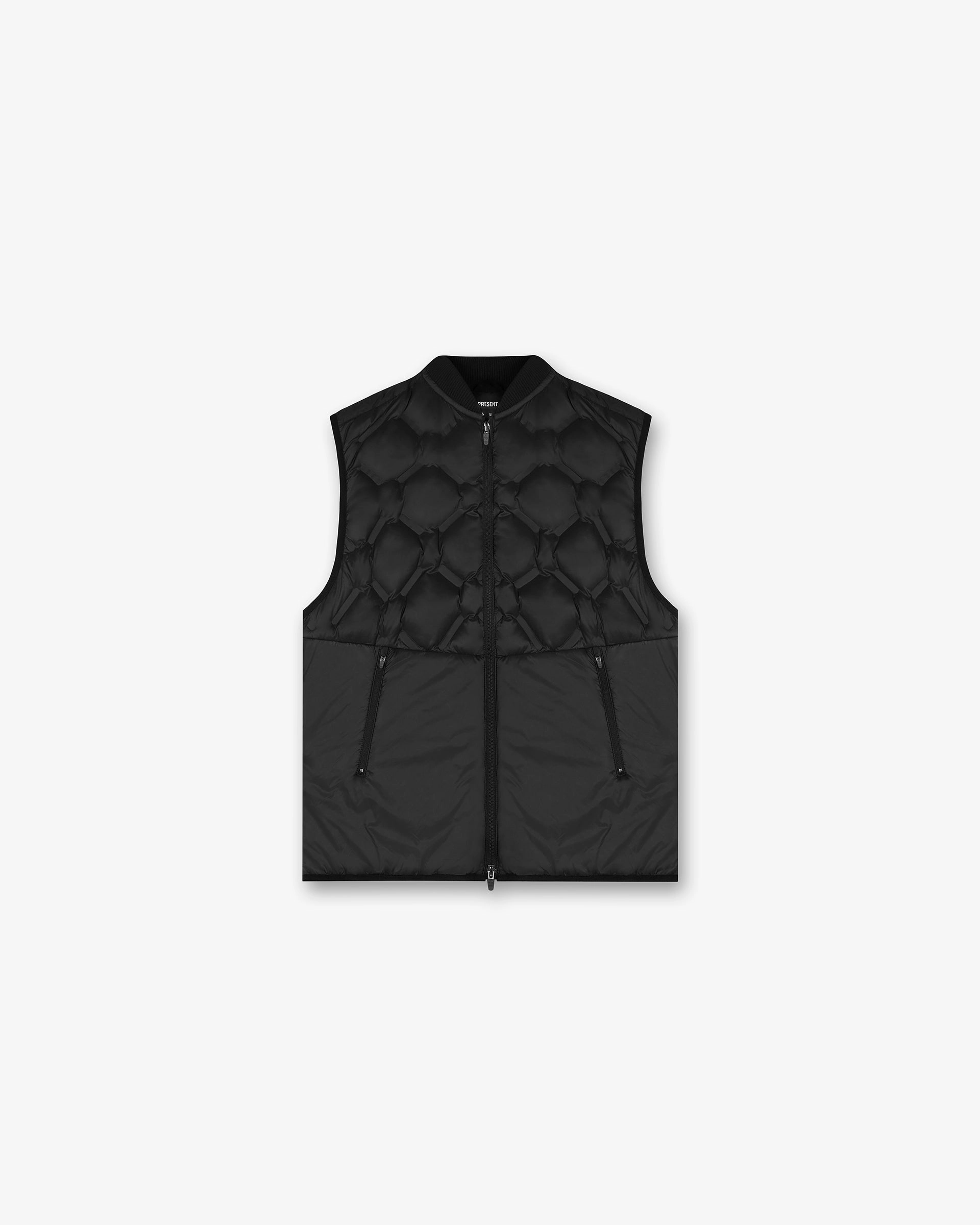 247 Lightweight Gilet - Black Durable AbrasionResistant Panels