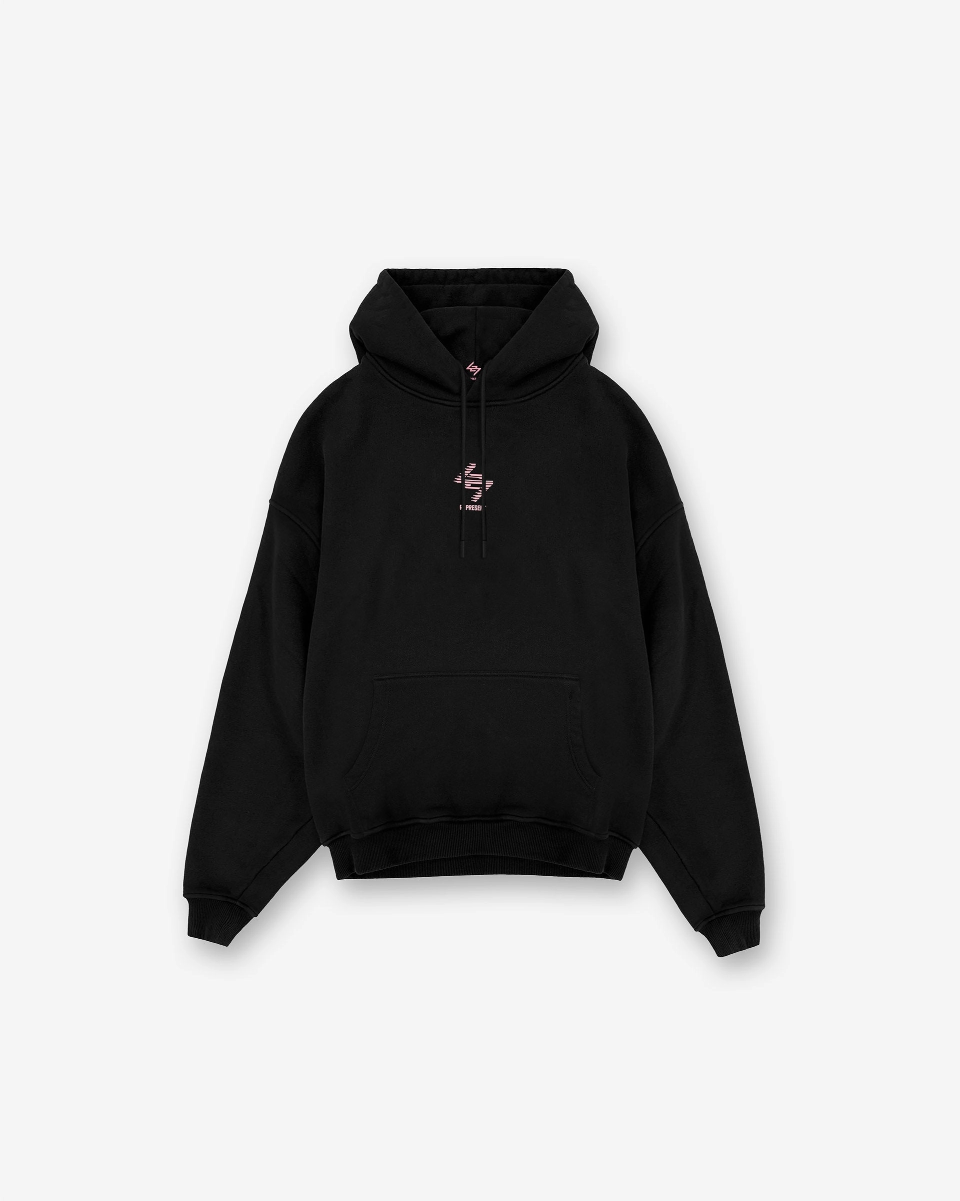 247?Los Angeles Hoodie - Jet Black Hyena like