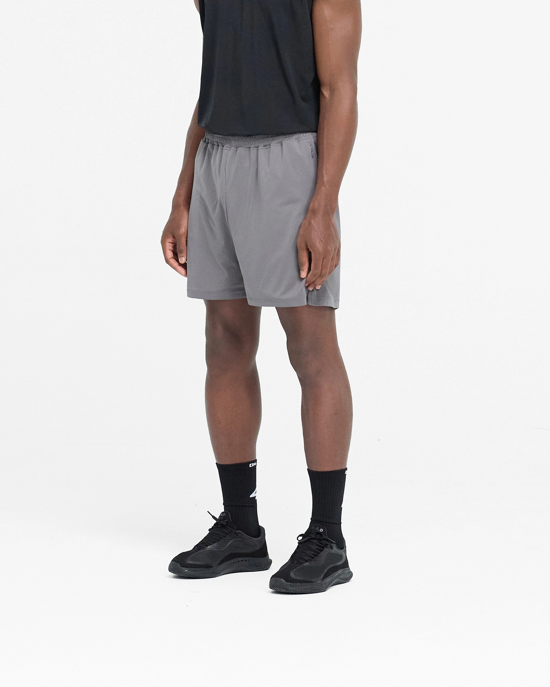 247 Mesh Shorts - Pewter Anti Odor