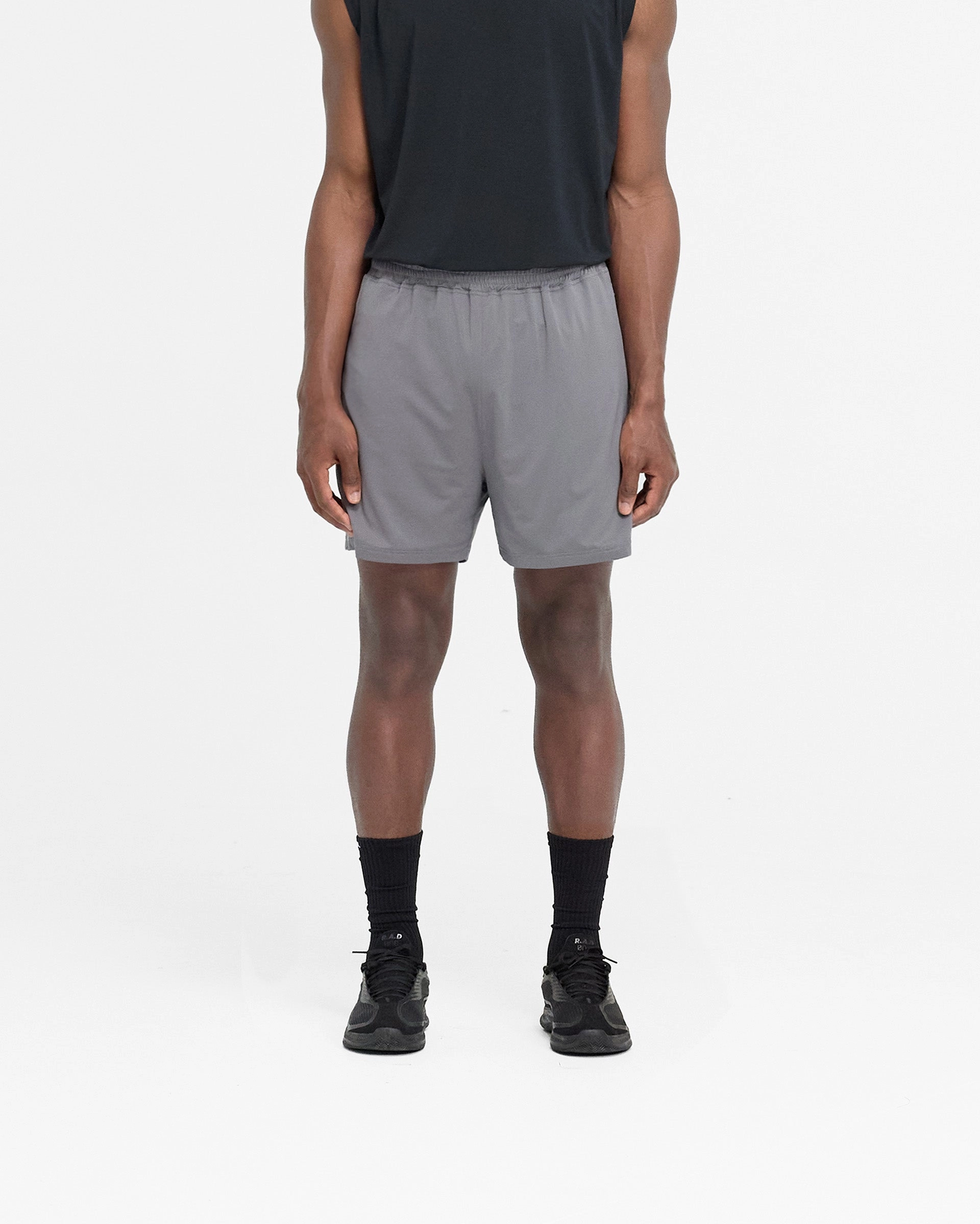 Water resistant coating Cargo Pockets 247 Mesh Shorts - Pewter