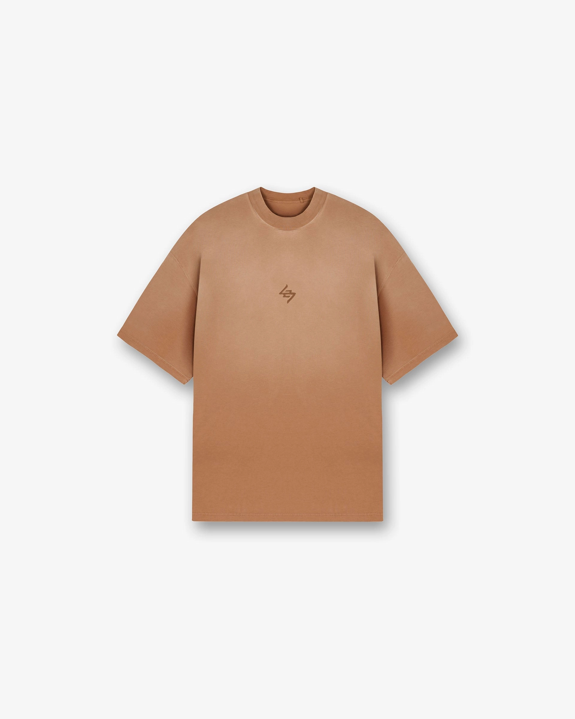247 Motion Oversized T-Shirt - Rust Ultra Soft Blended Textile