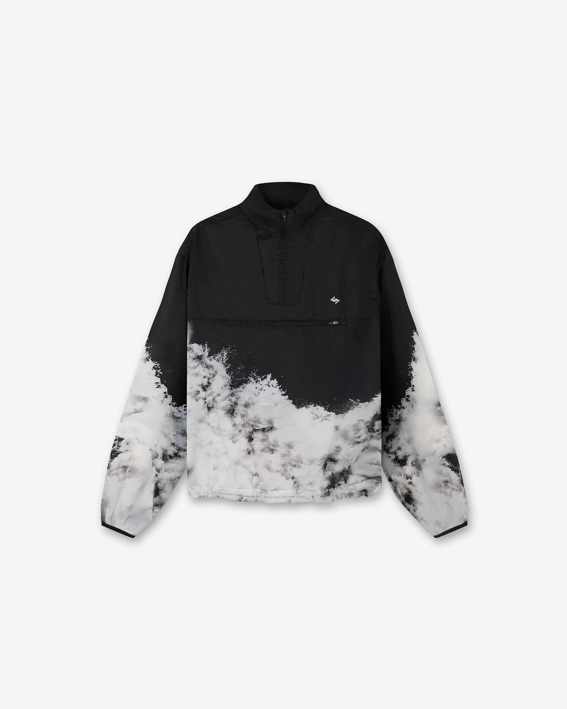 247 Overhead Training Jacket - Black Soft Comfort Design Adjustable Cuff