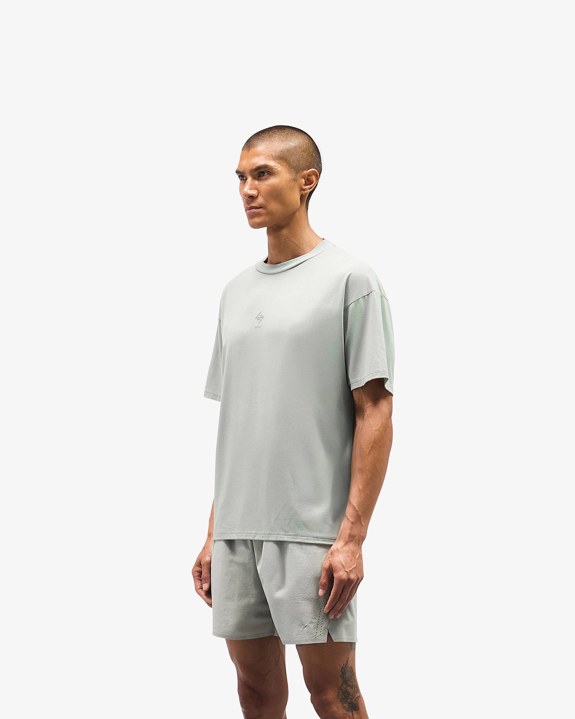 Party fun 247 Oversized T-Shirt - Sage