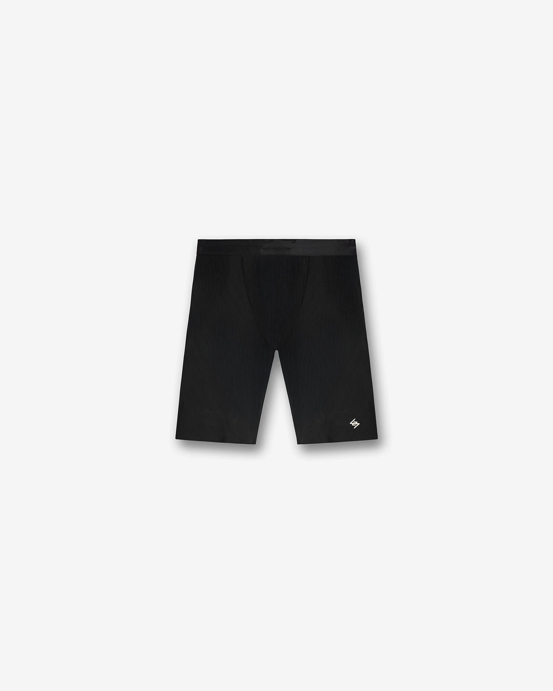 Weekend Outing 247 Ribbed Half Tight - Black