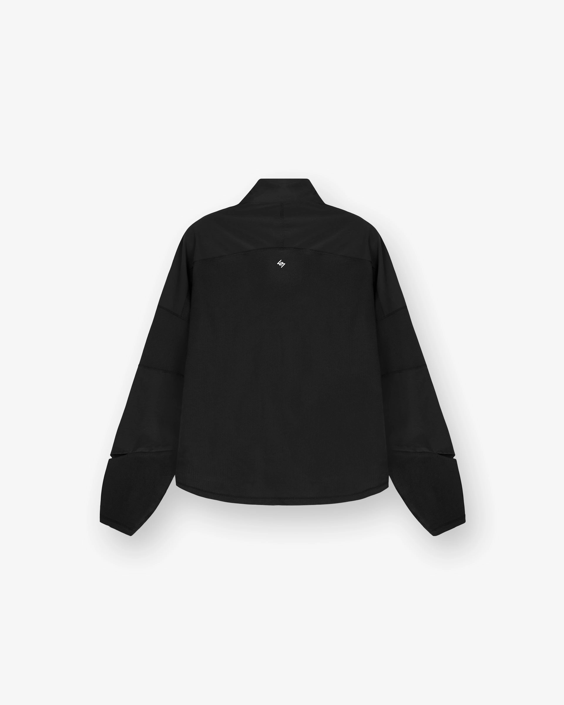 247 Run Quarter Zip - Jet Black Sport Inspired Style