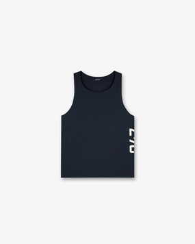 247 Singlet - Navy Comfy Waistband