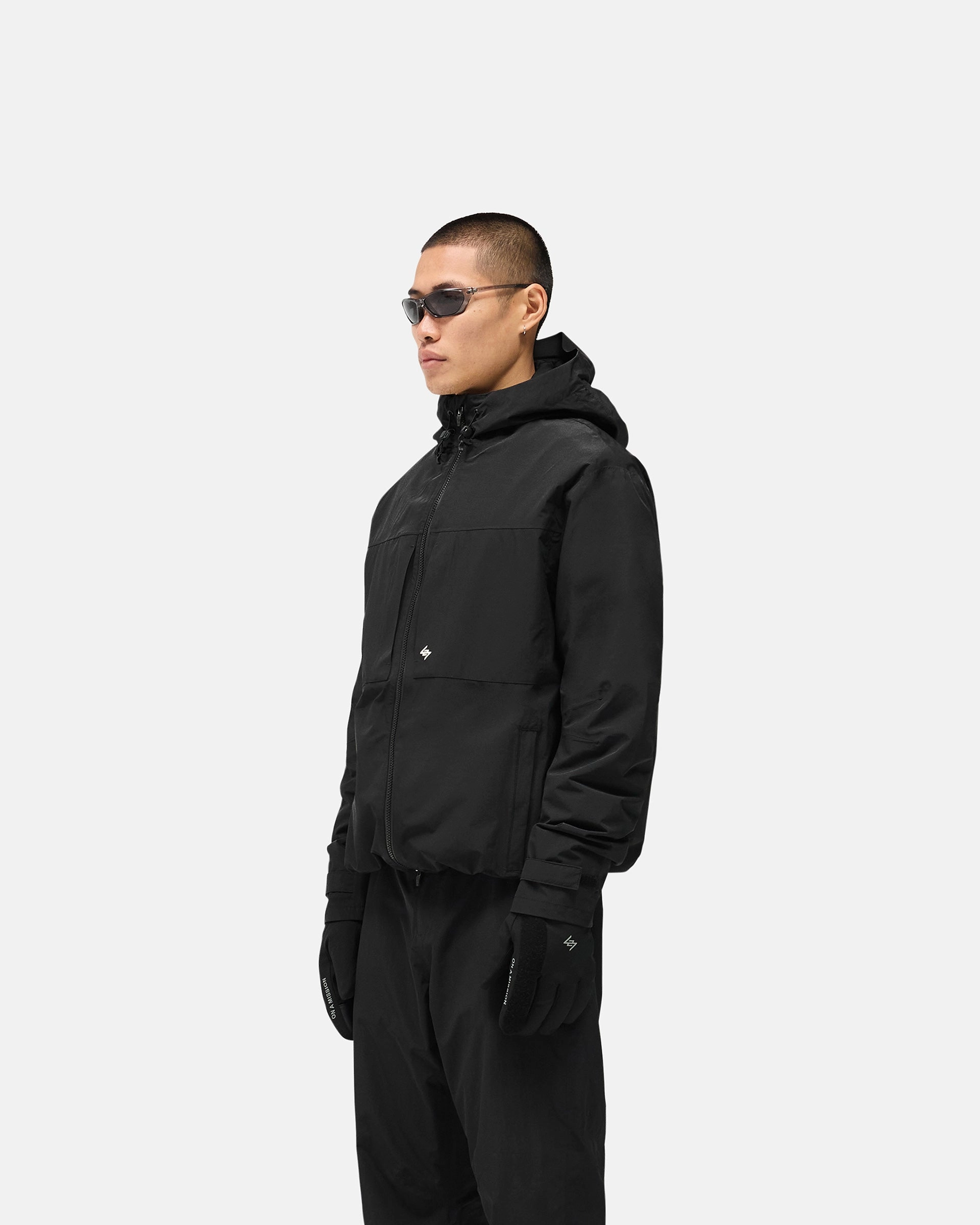 MultiPocket Layout 247 Taped Jacket - Black