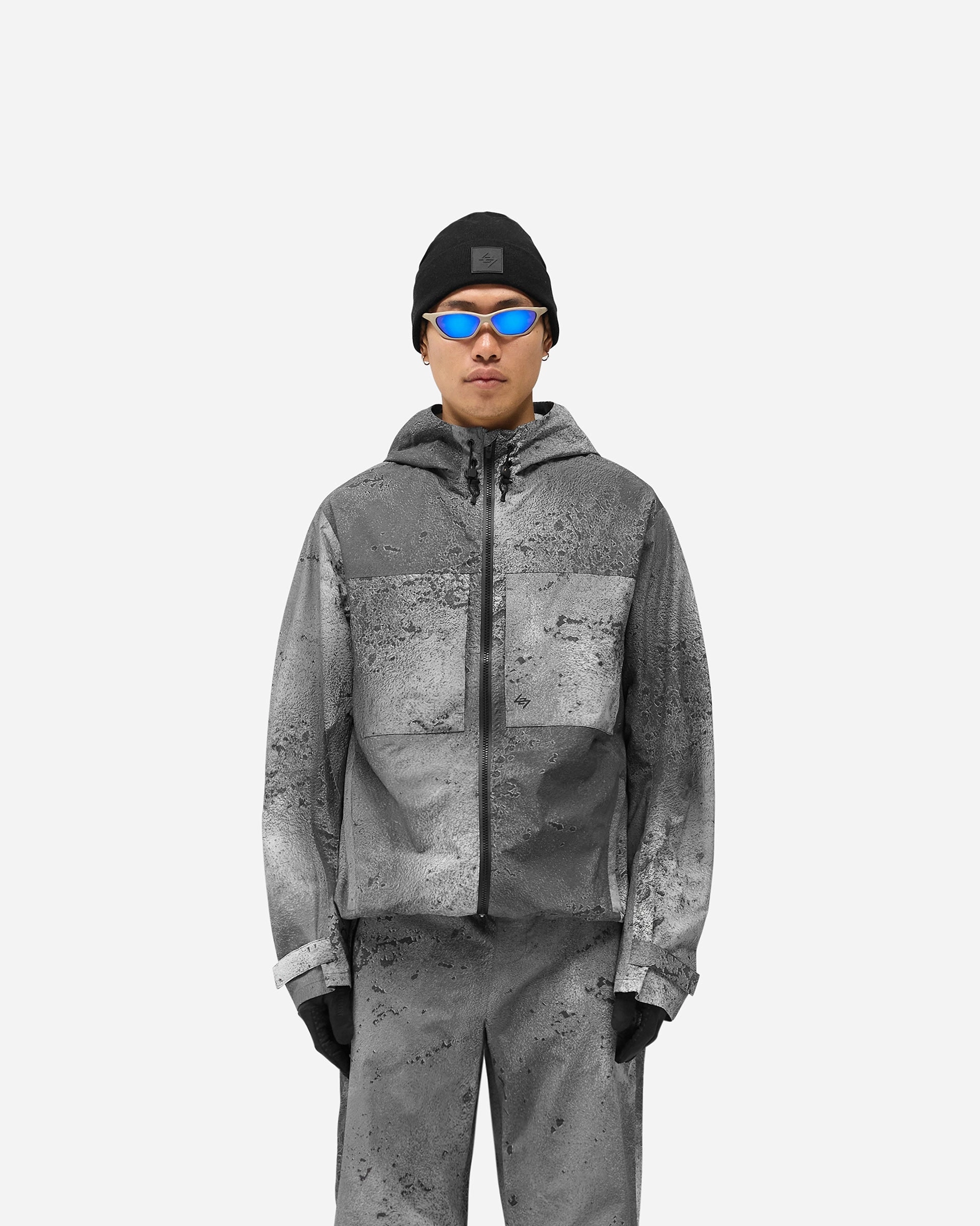 247 Taped Jacket - Chrome Softshell Fabric