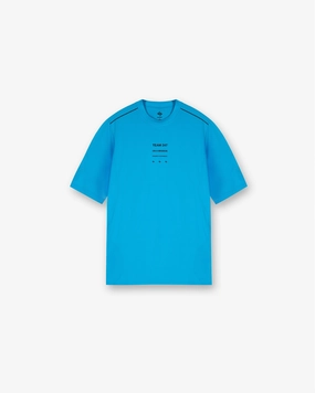 247 Trail T-Shirt - Electric Blue Cozy Fit Wear