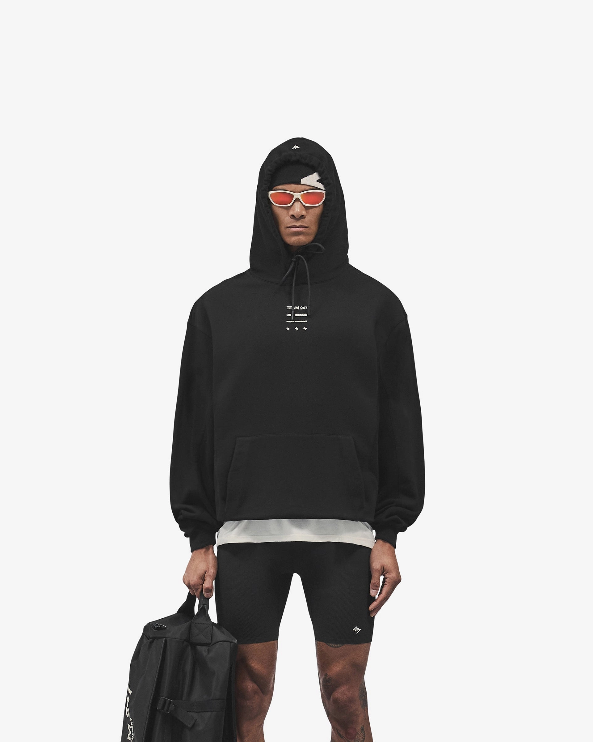 Skunk like 247 Uprising Oversized Hoodie - Black