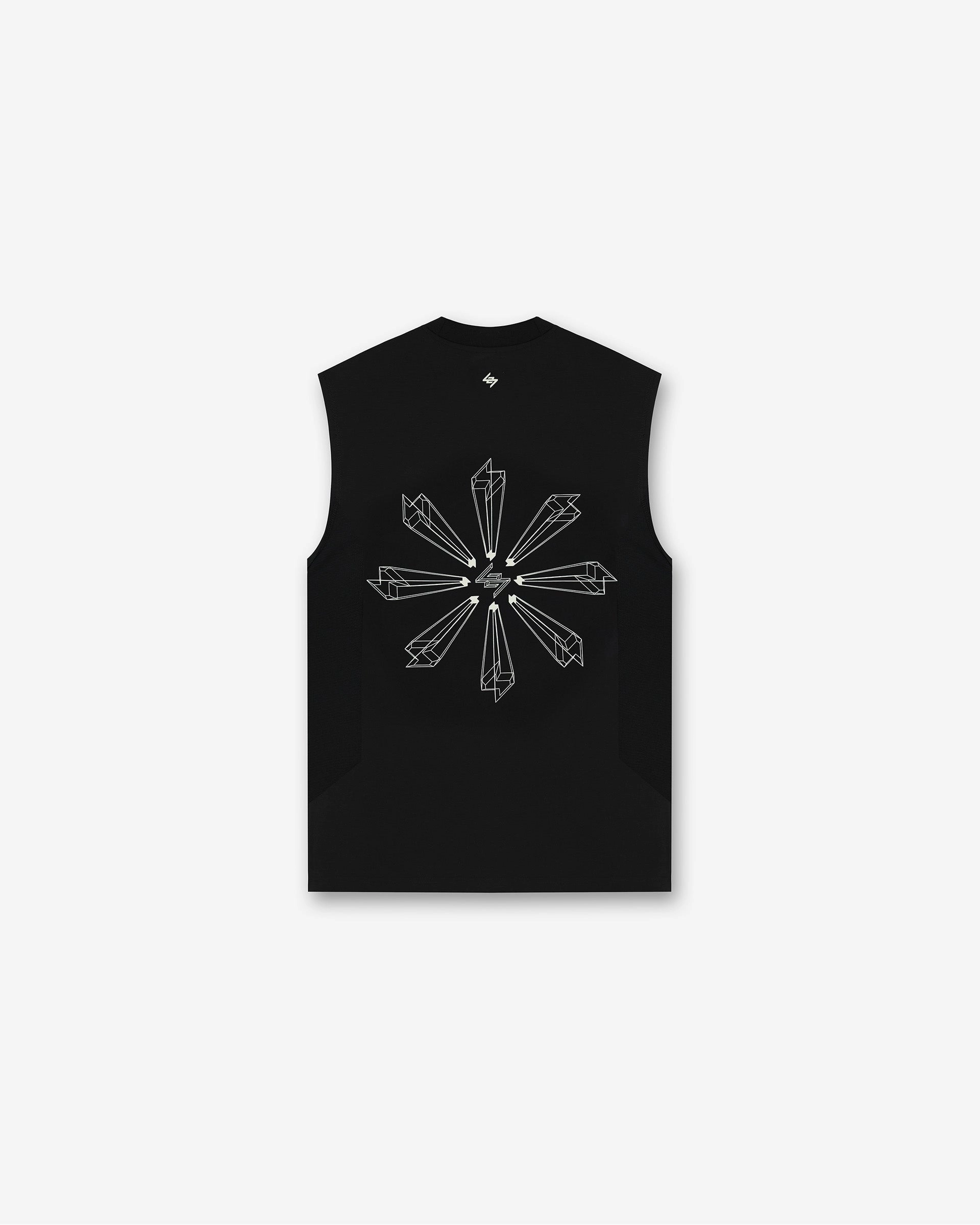 247 Uprising Oversized Tank - Black Fit for Everyone