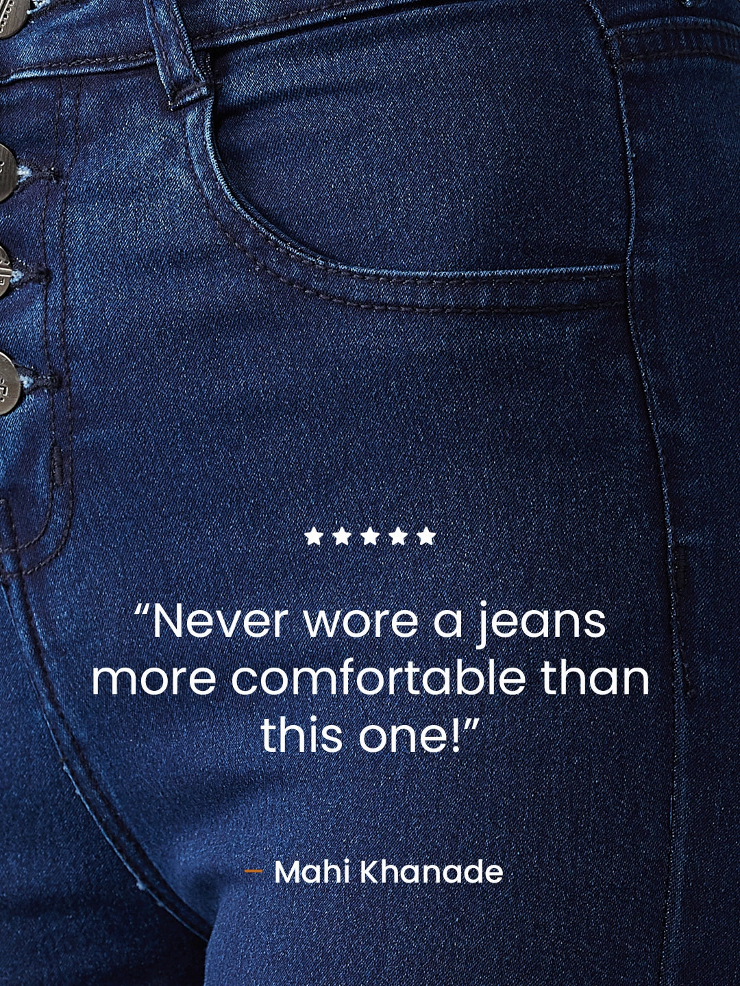 24/7 Comfort Navy-Blue Skinny High-Rise Fringed Hemline Cropped Stretchable Denim Jeans standard fit