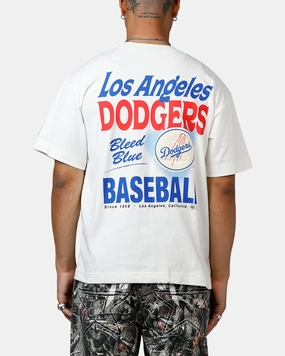 TemperatureRegulatingLining 47 Brand Los Angeles Dodgers All Fire T-Shirt White