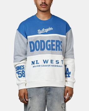 47 Brand Los Angeles Dodgers On Five Crewneck Blue/Grey Drop Shoulder Design
