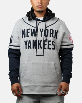 Erasable Surface Coating 47 Brand New York Yankees Game Hoodie Grey/Navy