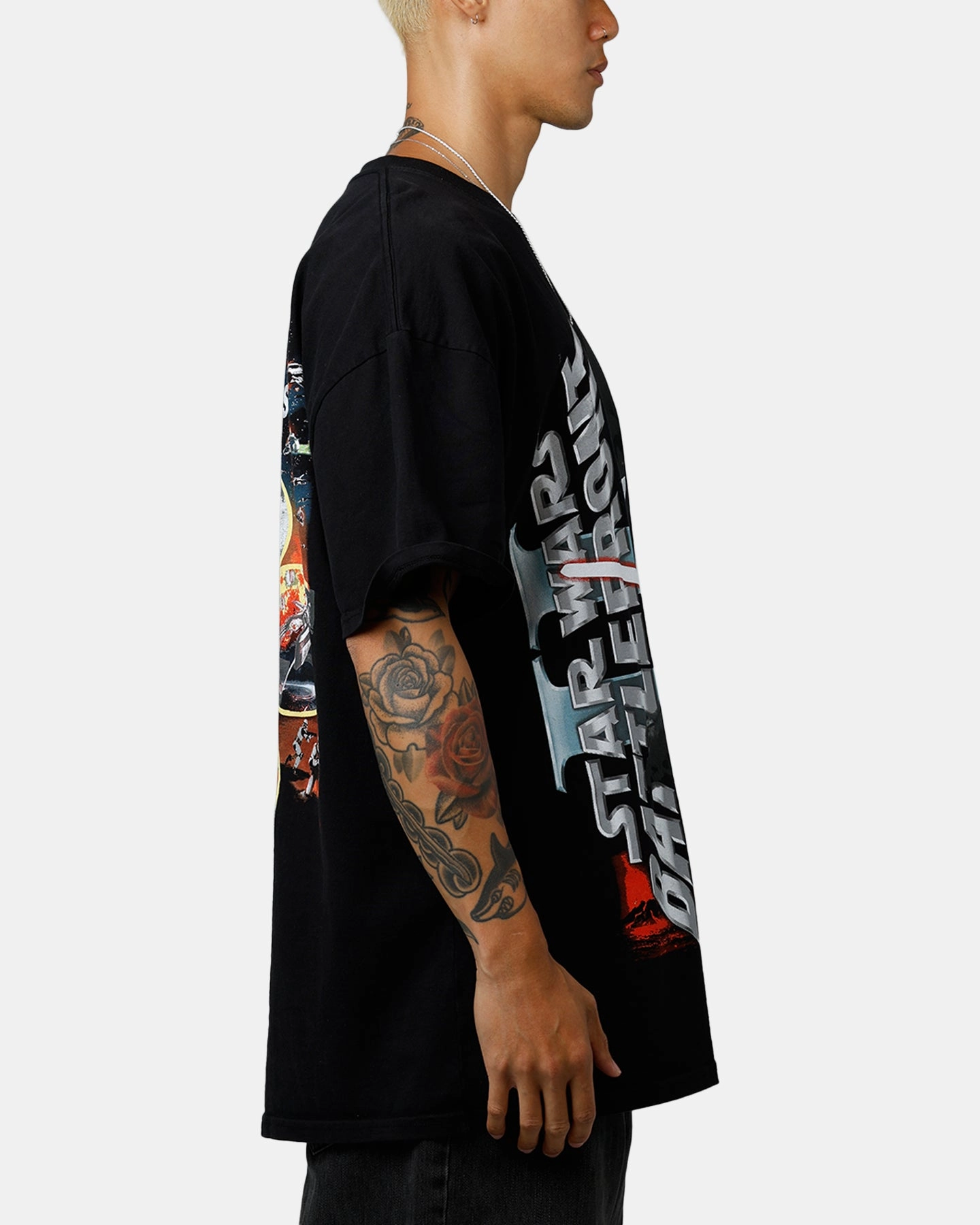 73 Studio Star Wars Darth Vader Battlefront II T-Shirt Black BreathableMeshPanels Bonded Seam Tape