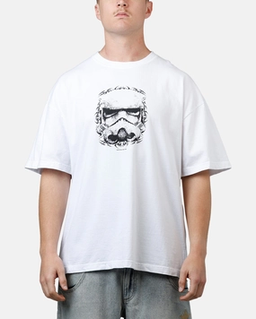 Reinforced Seam Technique Hidden Storage Pockets 73 Studio Star Wars Join The Empire Vintage T-Shirt White