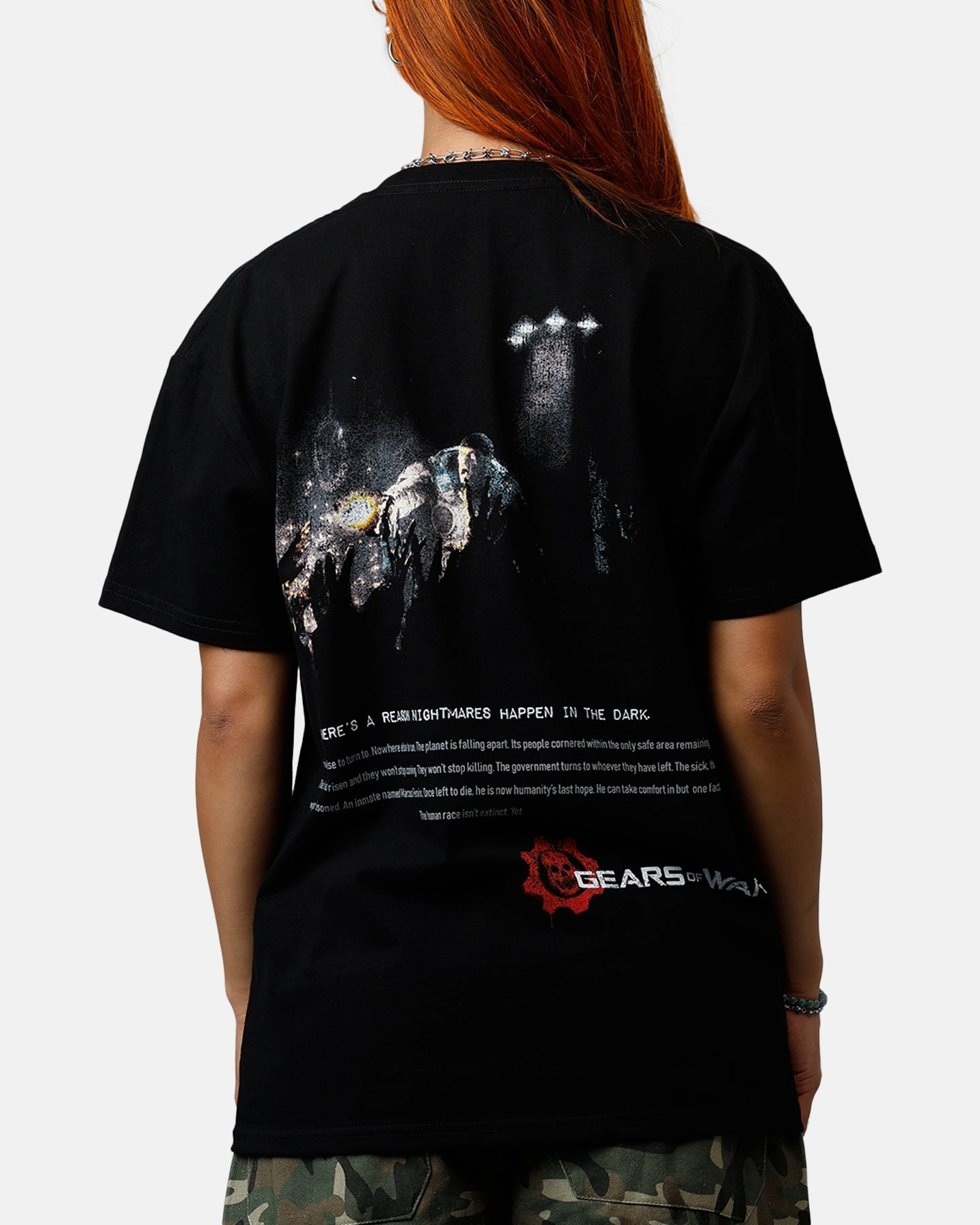 73 Studio X Gears Of War '06 Mad World T-Shirt Black Reinforced Hems