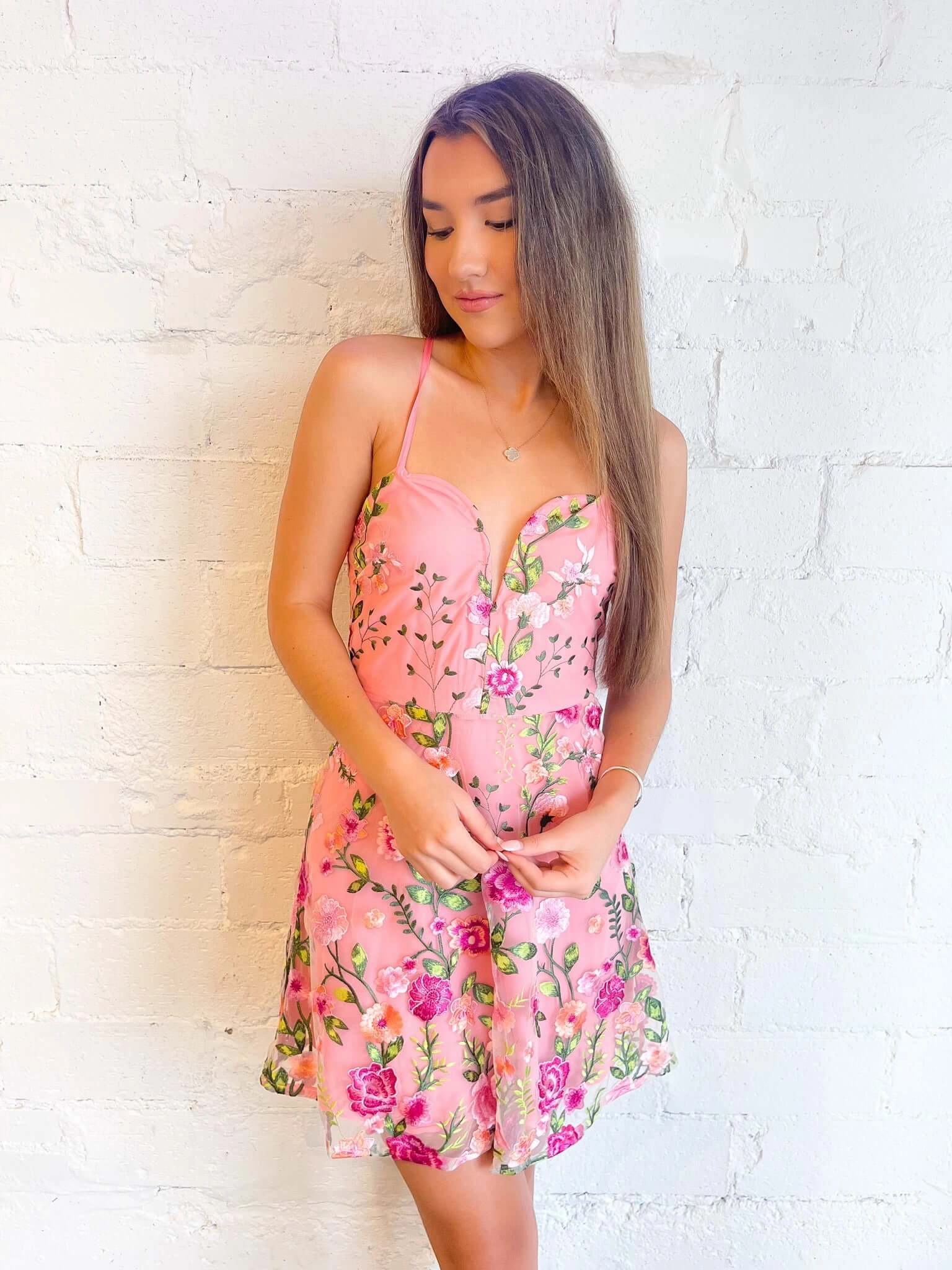 Cool Form Floral Garden Dress