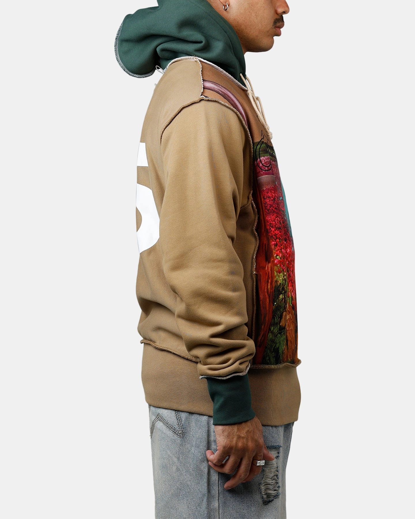 ABC Birthstone Hoodie Light Brown AllDaySoftness