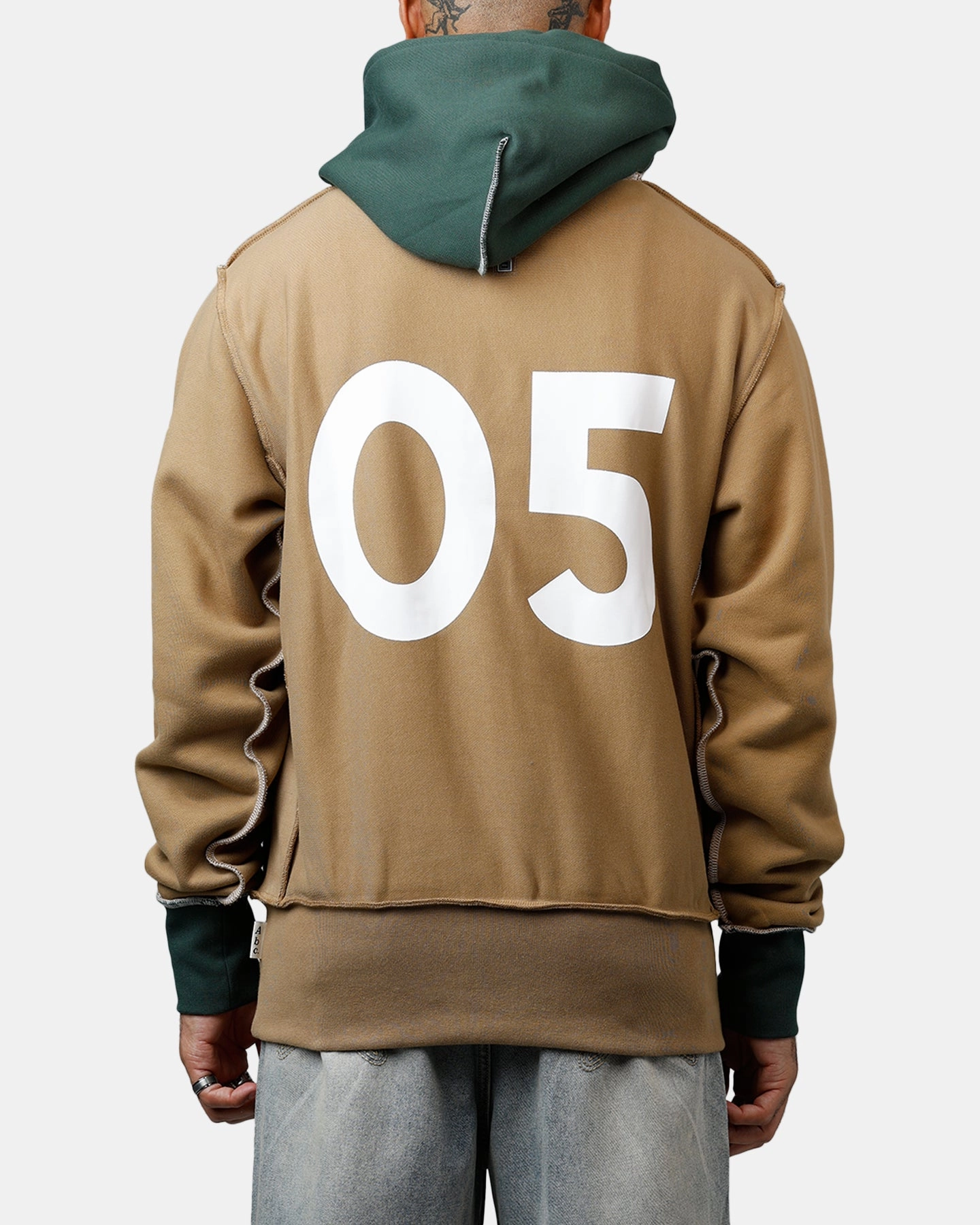 ABC Birthstone Hoodie Light Brown SoftTouch