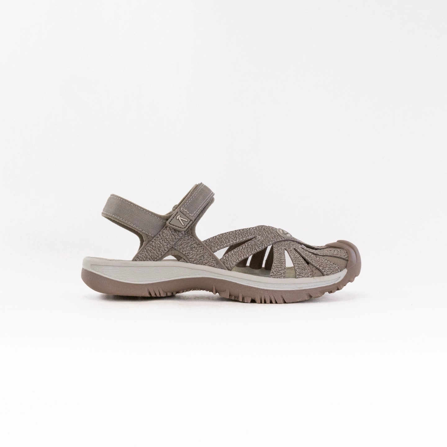 KEEN Rose Sandal (Women's) - Brindle Shitake Adjustable Walking Shoes Grip Enhancement