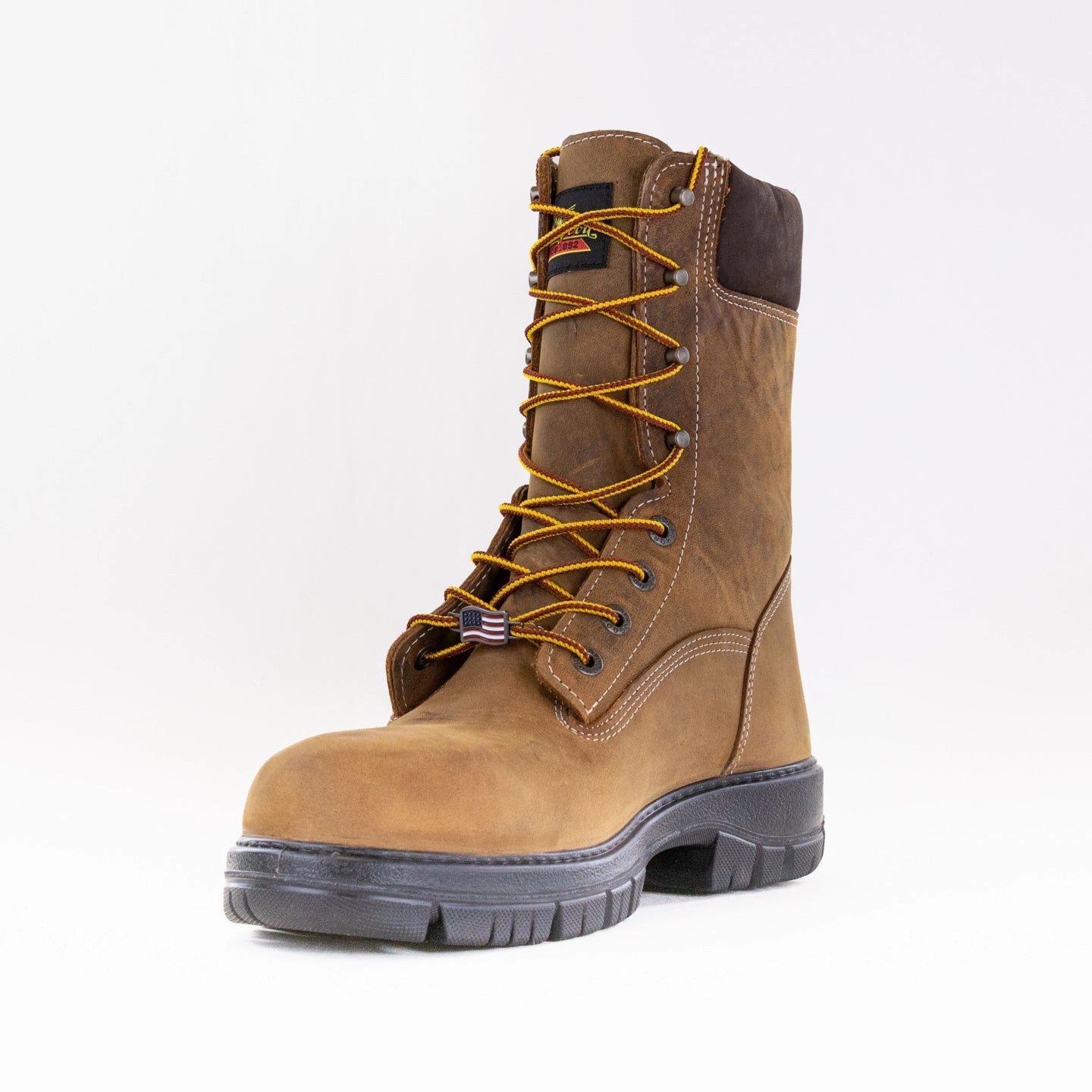 Korean Trend Protective Finish Mountain Climber Thorogood 8 Inch Genesis Series (Men's) - Chestnut