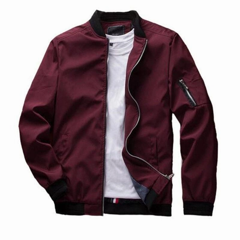 West Louis? Style Zipper On Pocket Pilot Jacket Eco Friendly Padding