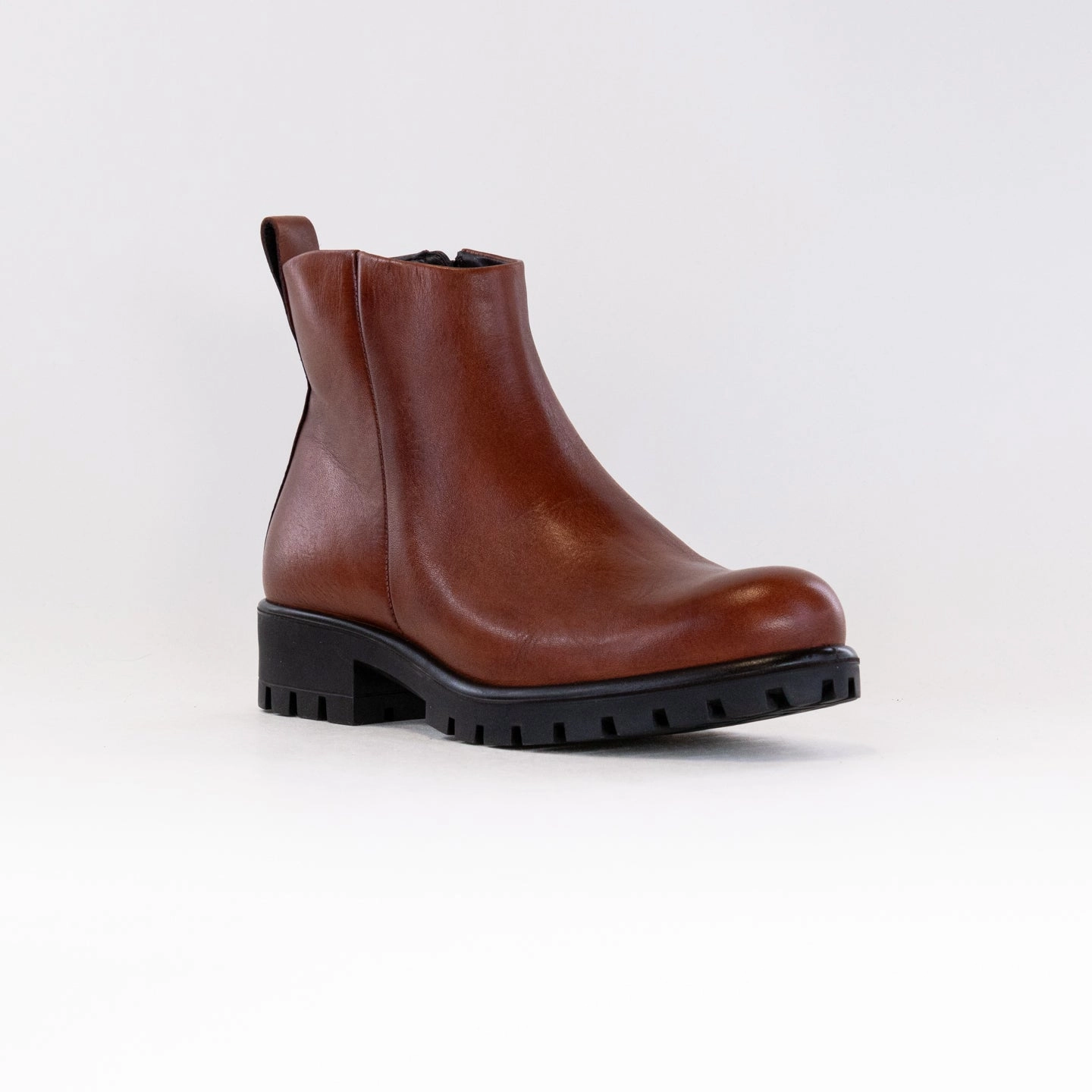 ECCO Modtray Ankle Boot (Women's) - Cognac Bold Life Rain Shield