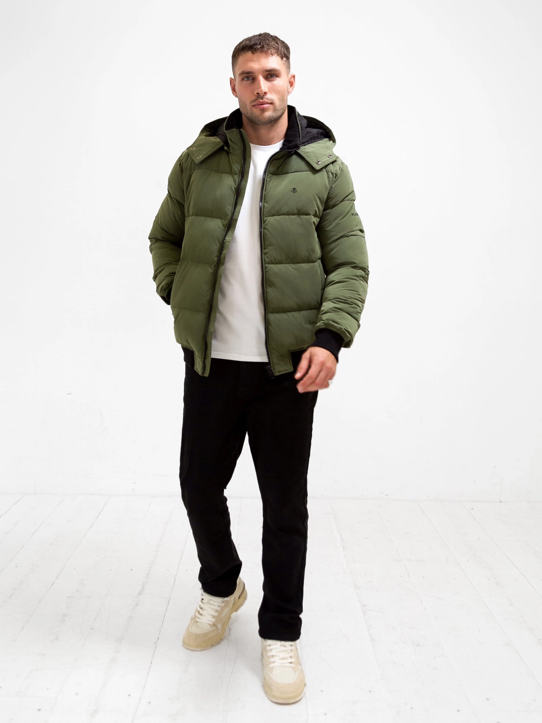 Ultimate Puffer Coat - Green Packable design Relaxed Fit Structure