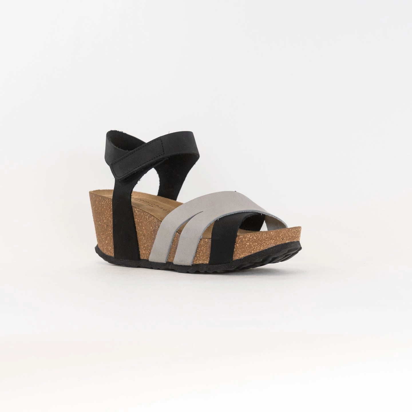 Leather Upper Eric Michael Olympia (Women's) - Black / Ice