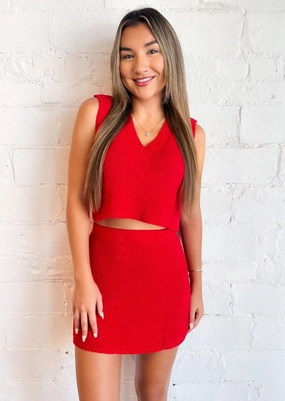 Ready Set Hut Skirt Abrasion Dispersing Weave Casual Look