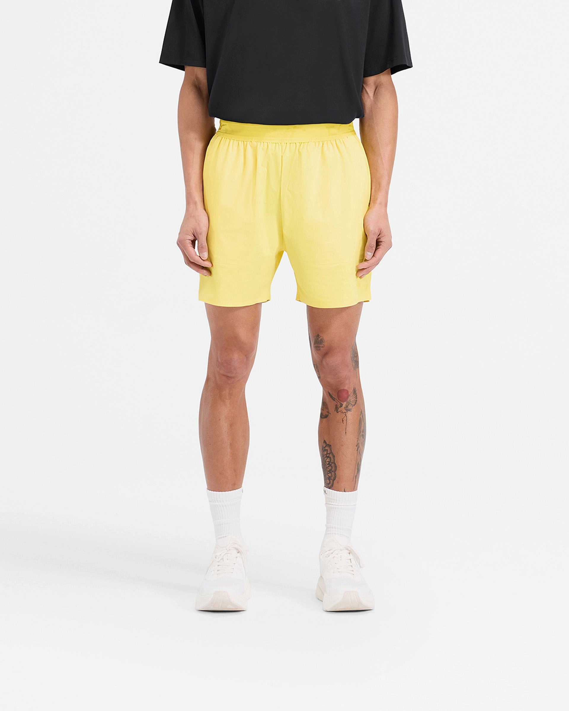 Team 247 Fused Shorts - Lemon custom-made Versatile Styling