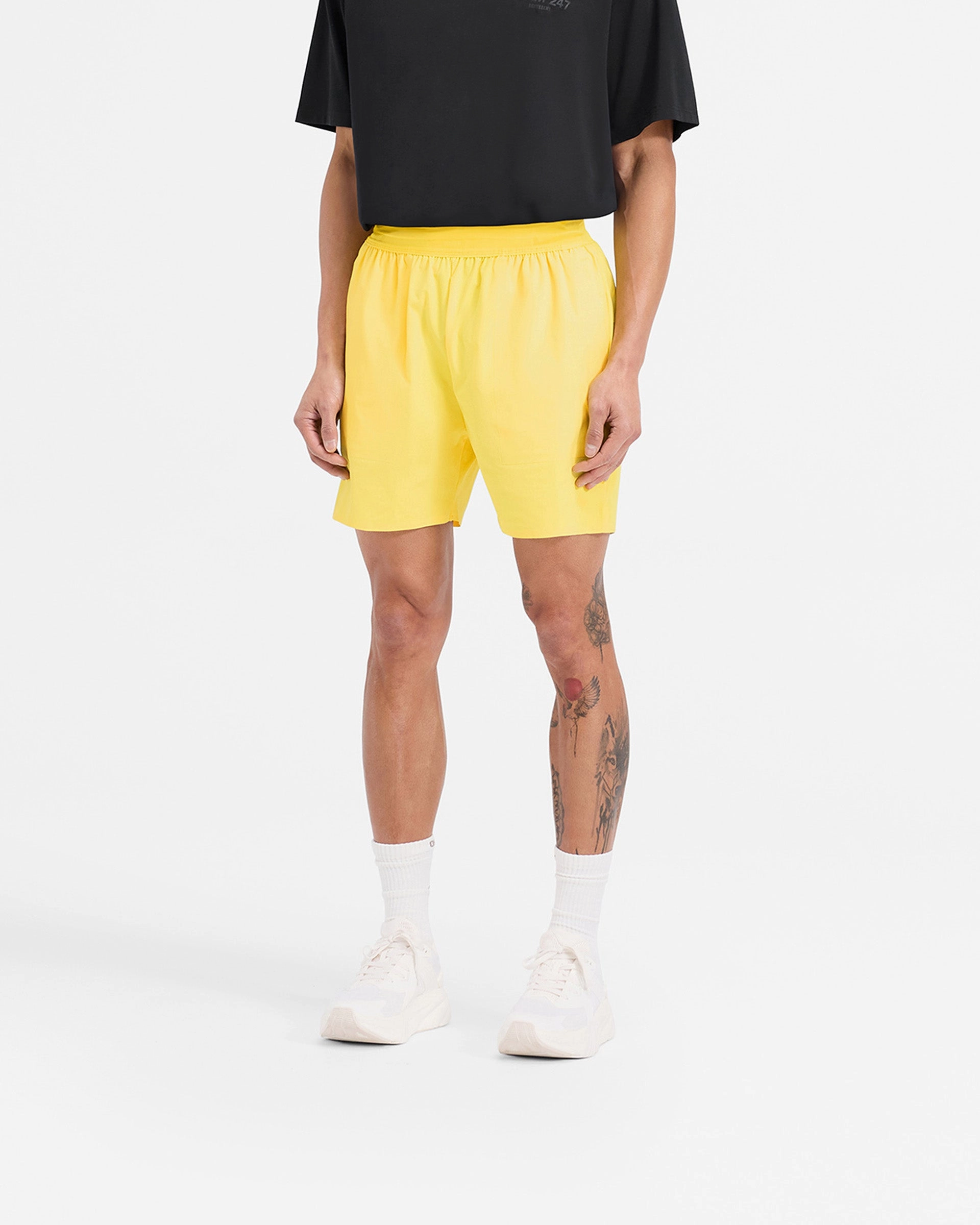 cheering section Team 247 Fused Shorts - Lemon