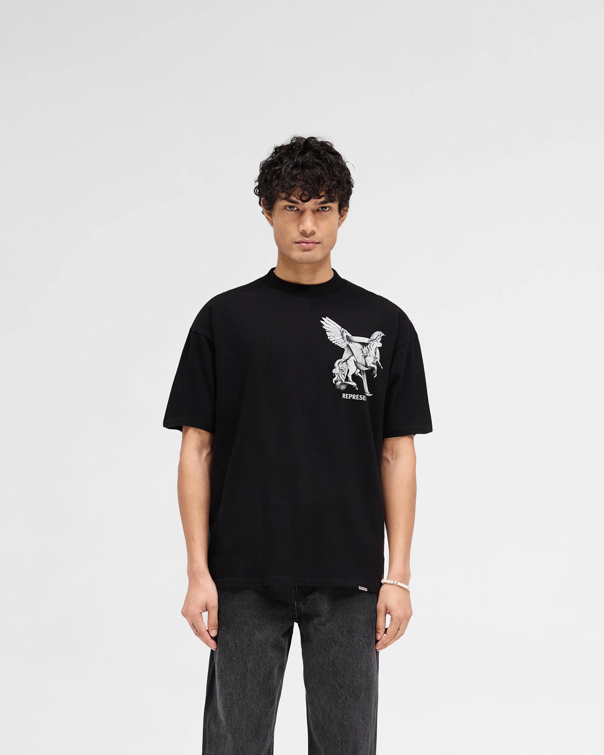 BreathableMaterial Elegance In Motion T-Shirt - Jet Black