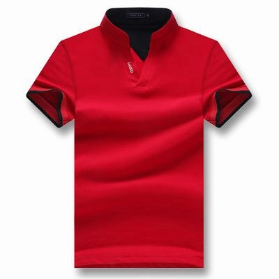 West Louis? Summer Short Sleeved Turn Down Collar Polo Shirt Retro Vibe MoistureManagement System