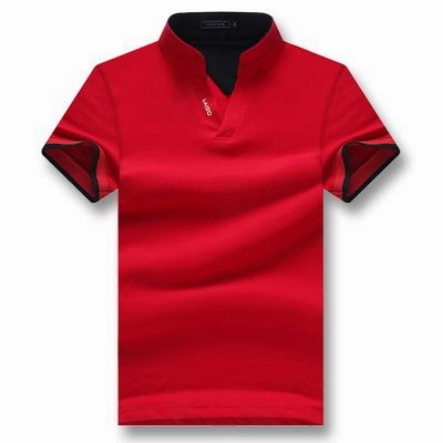 AntiStatic Treatment Everyday Top West Louis? Summer Short Sleeved Turn Down Collar Polo Shirt