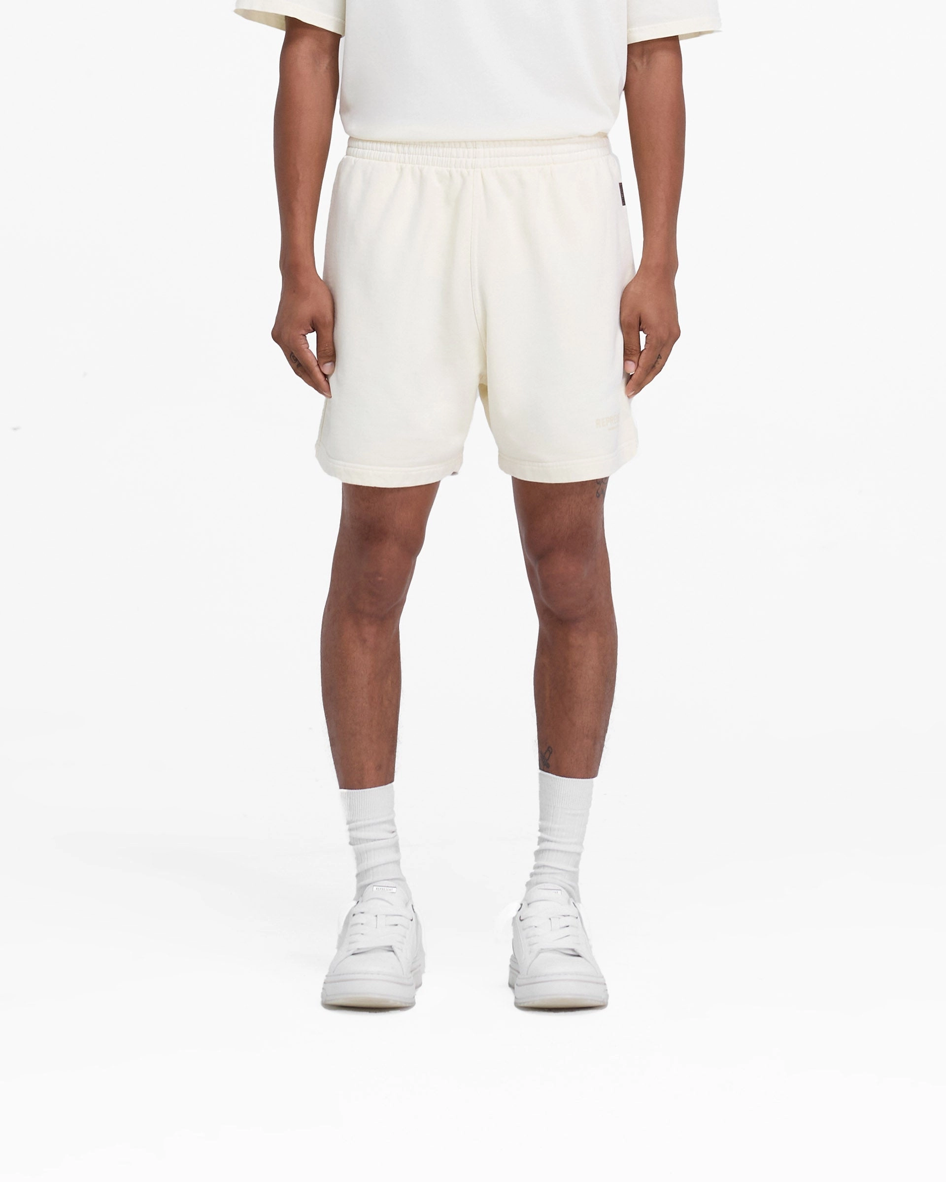 Represent Owners Club Shorts - Buttercream Anti Static Treatment