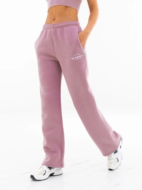 Hygienic Coating Quick Cool Active Studios Wide Leg Sweatpants - Dusty Pink
