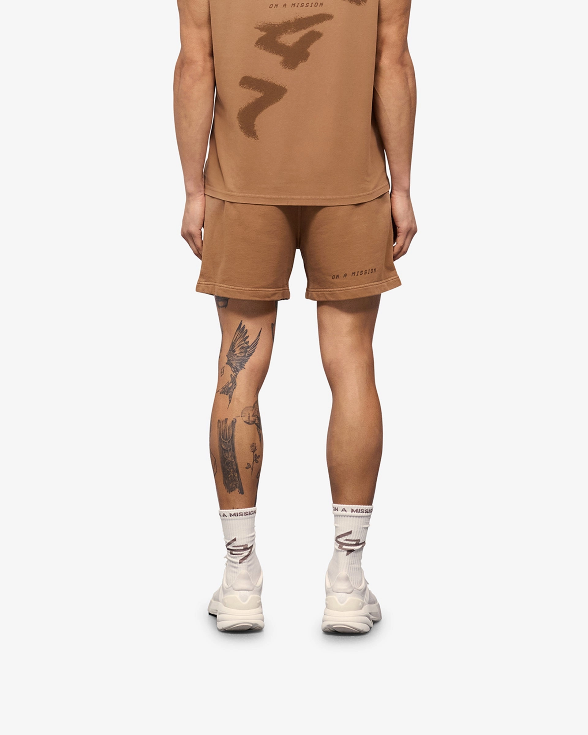 247 Motion Shorts - Rust Soft Stretch