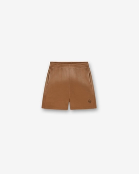 Neutral Tones Breeze Stretch 247 Motion Shorts - Rust