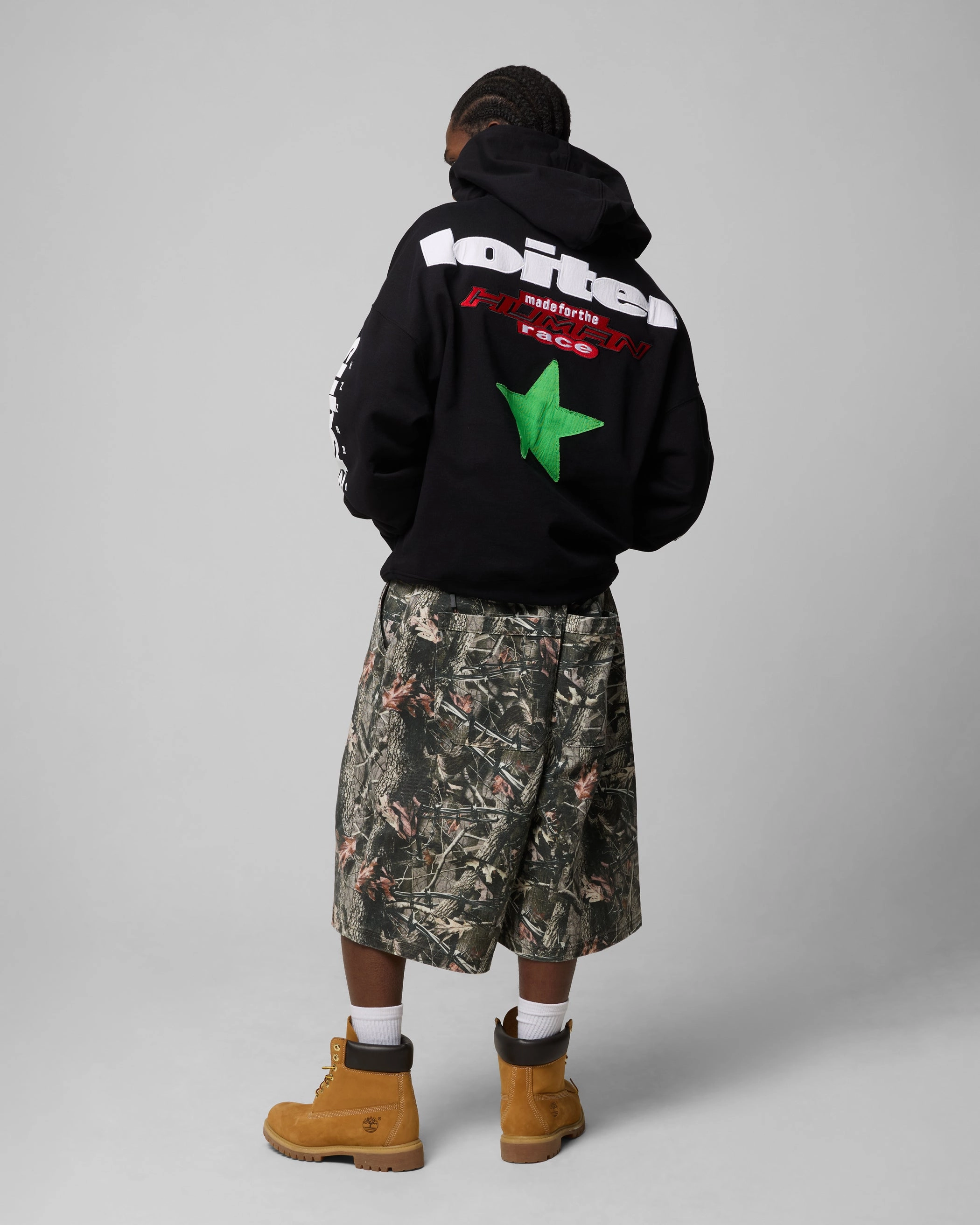 Loiter Substance Hoodie Black Classic Polo Thermochromic Color Shift Tech